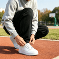 thumbnail image 5 of lcziwo Boys Baggy Sweatpants Elastic Waist Side Pockets Straight Wide Leg Sweat Pants Lightweight Fall Clothes, 5 of 11