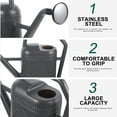 thumbnail image 2 of Large Capacity Watering Can Convenient Garden Watering Bucket Gardening Water Pot, 2 of 6