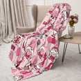 thumbnail image 3 of Sikiie Garden Gnomes Cozy Flannel Fleece Throw Blanket: Lightweight & Thick for All Seasons - Perfect for Women, Men, & Kids"50"x40", 3 of 6