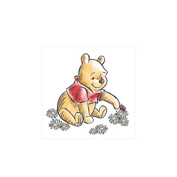 Winnie the Pooh Love Nature Print