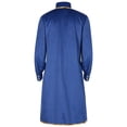 thumbnail image 2 of DuoJiaJ Manteau Homme Couleur Unie Mode Rétro Col Montant Vêtements, 2 of 5
