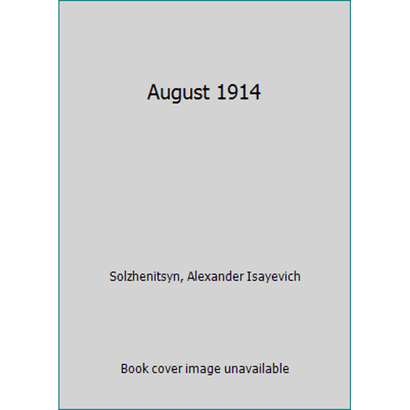 Pre-Owned August 1914 (Paperback) 014003739X