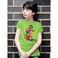 thumbnail image 2 of Playful Sid the Science Kid Squad - Fun Learning Graphic Youth's T-shirt, 2 of 4