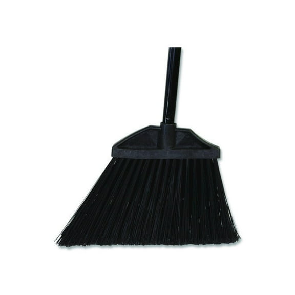 Boardwalk Large Angle Broom, 57" Handle, Black