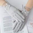 thumbnail image 3 of Ludlz Women UV Protection Sunblock Gloves Non-slip Driving Gloves for Summer Outdoor Activities, 3 of 4