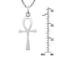 thumbnail image 3 of Everyday Ankh Egyptian Cross Sterling Silver Pendant Necklace, 3 of 6