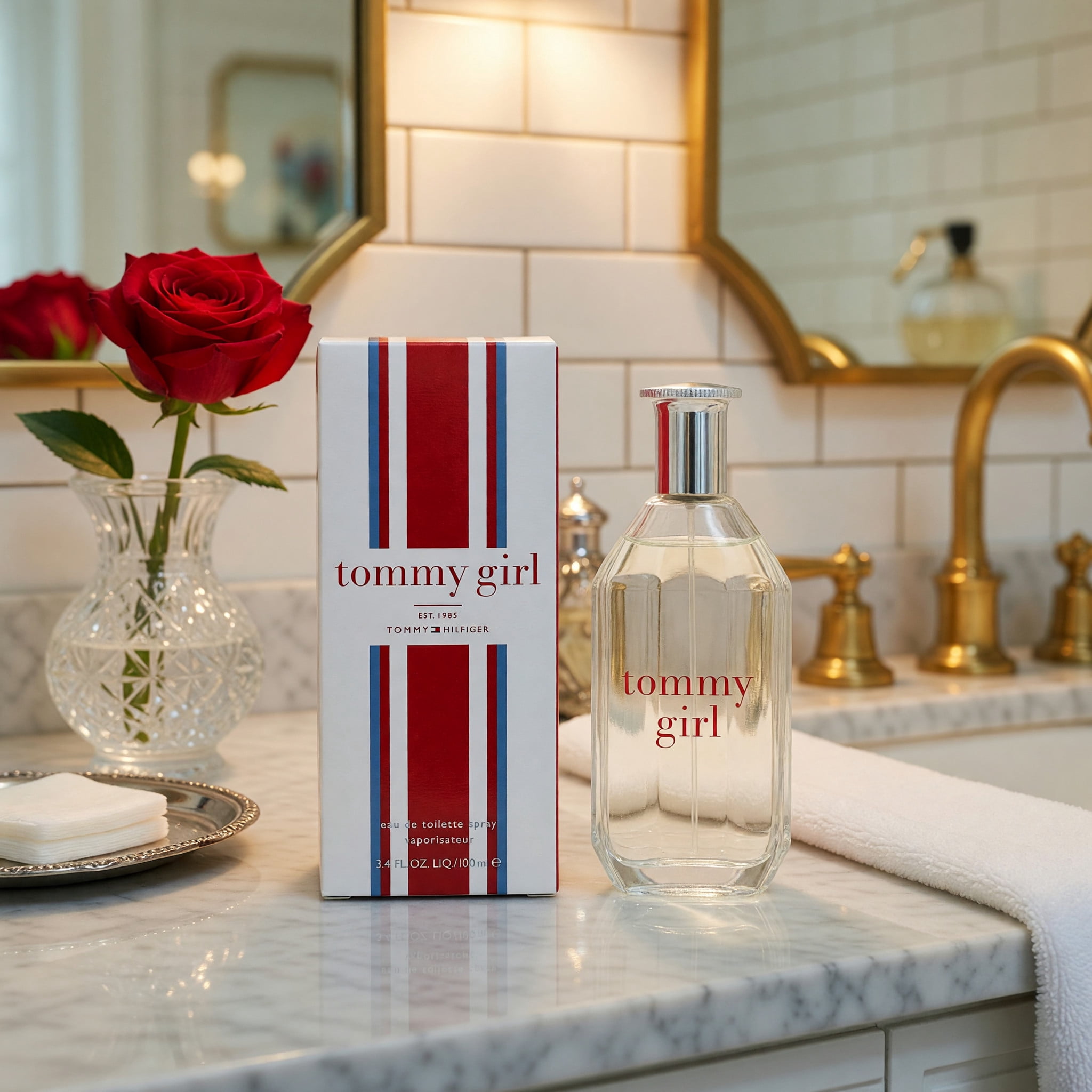 Tommy Hilfiger, Perfume for Women, 3.4 Oz, Tommy Girl Eau De 