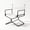White, variant on Yomsum Portable Leather Sling Chair with Steel Frame, Low-Profile Outdoor Camping Chair for Beach, Fishing, Patio, Events and Travel