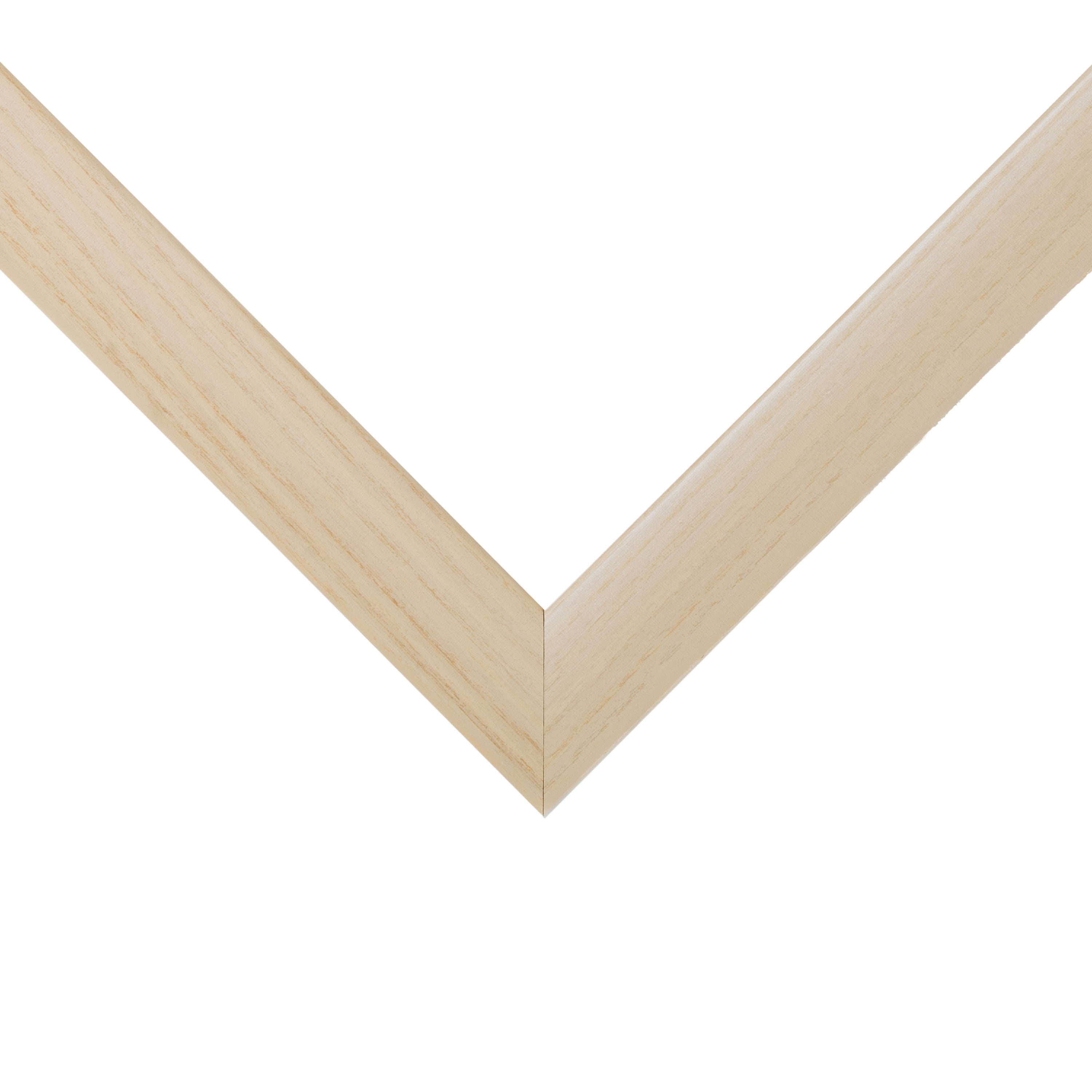 Craig Frames Contemporary, 18x24 Picture Frame Matted for a 12x18 Photo, Natural