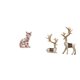 thumbnail image 1 of Elegante Colección De Figuras De Animales Con Estatuas De Gatos Y Renos. Adornos Artísticos Para La Decoración Del Hogar: Chimenea, Sala De Estar, Oficina., 1 of 8
