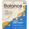 Balance Nutrition Bar, Yogurt Honey Peanut, 15g Protein, 6 Ct