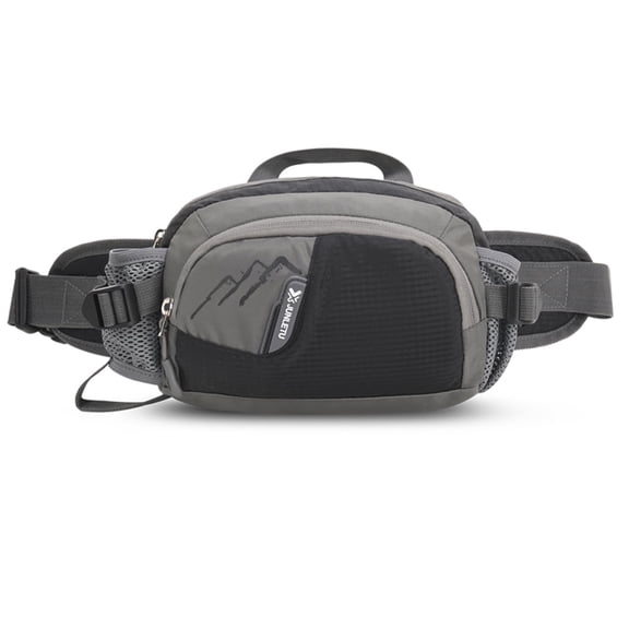 Waterproof Running Waist Pack With Bottle Holder, Hands-Free Fitness Belt For Cycling Hiking Jogging, Phone Pouch Storage Bag For Men Women (Multiple Colors)