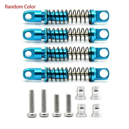 

GENEMA 4Pcs/Set Front & Rear Shock Absorber Assembled Full Metal Replacement of Jimmy Model Remote Control Car Upgrade