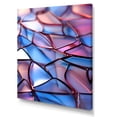 thumbnail image 2 of Designart "Fusion Of Geometric Mosaics" Lilacs Canvas Wall Art, 2 of 7