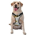 thumbnail image 1 of Fotbe Hello Arnés para Perro con Estampado –Chaleco Ajustable Acolchado con Asa de Control para Perros Grandes-Large, 1 of 6
