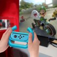 thumbnail image 2 of Soporte para manillar de volante de ABS Yashi para Joy-Con izquierdo y derecho color blanco, 2 of 5