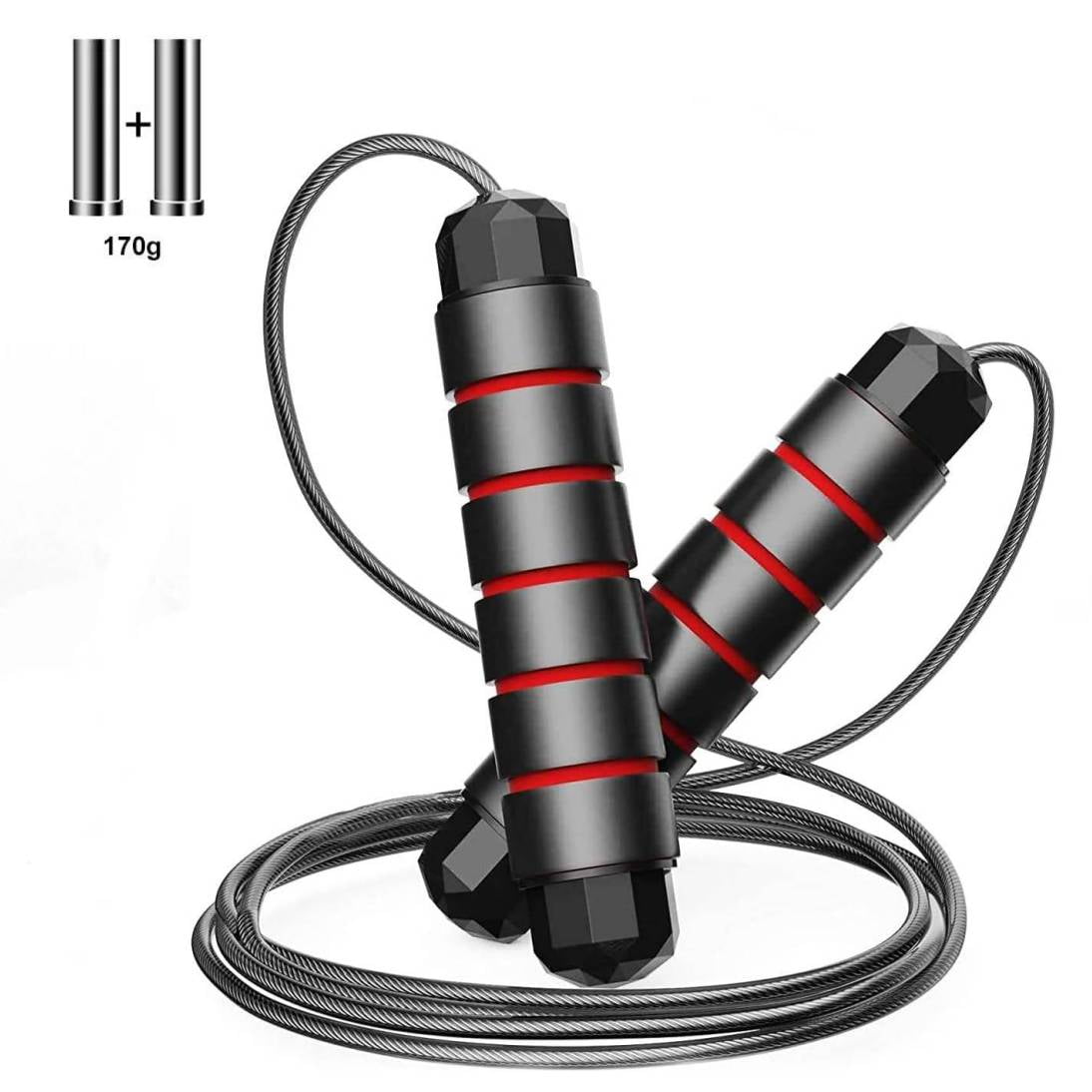 Jump Rope, Adjustable Jump Rope for Fitness, 10ft Skipping Rope, Anti