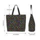 thumbnail image 5 of Disketp Colorful Paw Bolsa Tote Estampada para Mujer, Bolso de Hombro y de Mano para Compras y Viajes, 5 of 8
