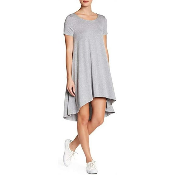 philosophy Hi-Lo Trapeze Dress, Mist Grey Heather - Medium