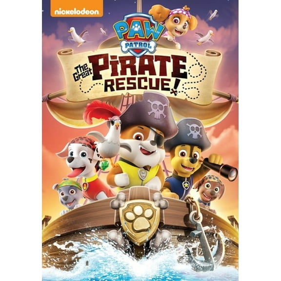Pre-Owned PAW Patrol: The Great Pirate Rescue! (DVD 0032429278432)
