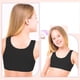 thumbnail image 5 of Guardurnaity 2 unids/set sujetadores de entrenamiento para niñas durabilidad y costura fina sujetadores de entrenamiento para niñas ropa interior Ropa interior Negro 2 piezas, 5 of 6