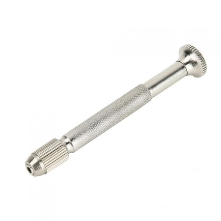 

Mgaxyff Portable Metal Single Head Pin Vise Hand Drill Bit Hole Punch Jewelry Making Processing Tool Mini hand Drill Bit Hand Drill Bit
