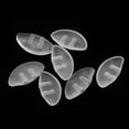 thumbnail image 4 of 25 Pair 25mm Silicone Nose Pads Glasses Spectacles Eyeglass Nosepads Clear, 4 of 8