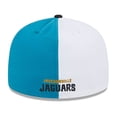 thumbnail image 4 of Men's New Era  Teal/Black Jacksonville Jaguars 2023 Sideline 59FIFTY Fitted Hat, 4 of 5
