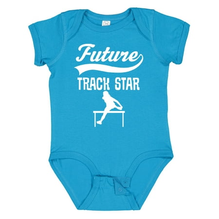 

Inktastic Future Track Star Girls Sports Gift Baby Girl Bodysuit