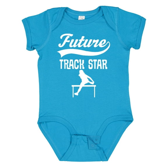 Inktastic Future Track Star Girls Sports Girls Baby Bodysuit