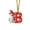 B, variant on AZXY Christmas Hanging Ornament,X Monogram Initial Alphabet Acrylic Christmas Tree Ornament with Polar Bear,Personalized Custom Xmas Hanging Decor for Christmas Tree,Indoor Home Christmas Decor