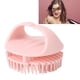 thumbnail image 5 of Cepillo De Champú Para El Cabello, Cerdas De Silicona Suave, Depurador Del Cuero Cabelludo, Con Ranura Elástica Para El Baño Del Hogar, 5 of 8