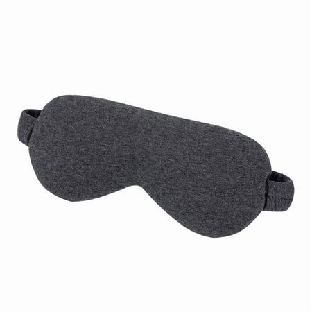1pcs Sleep Mask for Side Sleeper Women Men Eye Mask for Sleeping Light Blocking Soft Breathable Night Blindfold Travel Solid Light Gray