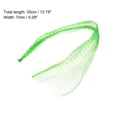 thumbnail image 2 of Unique Bargains Filets de Pastèque 13,78 Pouces Hamacs de Melon Suspendus w Boucle-Style Fermetures Sac de Fruits Réutilisable Vert 100 Pack, 2 of 7