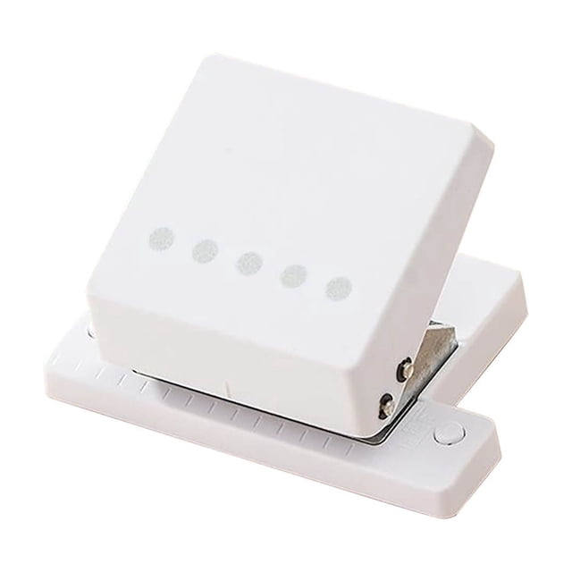 EGNMCR Office & Stationery Mini Hole Puncher Manual Multi Functional Portable Non Tools Paper Hole Puncher For Binder Binding hole punch