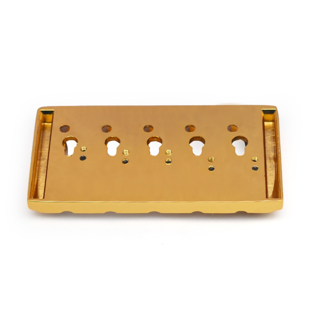 7829 5 String Vintage Style Bass Bridge for Electric Bass Guitar 3 Color to Choose