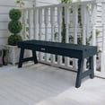 thumbnail image 2 of Highwood Weatherly 4-ft Picnic Bench - 2-Person, Eco-friendly, Synthetic Wood, 2 of 8