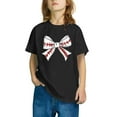thumbnail image 4 of RXIRUCGD T-shirt Imprimé Halloween pour Enfants Garçons Filles Mode Mignon Col Rond Manches Courtes (Noir, Taille: 4 Ans), 4 of 4