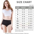 thumbnail image 5 of Ladies Knickers Cotton Full Briefs, High Waisted Underwear Multipack, 5 of 5