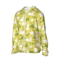 thumbnail image 2 of Fotbe Easter Bunny Men's Women's UPF 50+ Sun Protection Jacket Hooded Cooling Shirt with Pockets Hiking Outdoor Performance-XX-Large, 2 of 8