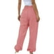 thumbnail image 4 of WILLBEST Pantalones Deportivos Casuales de Cintura Alta para Mujer con Bolsillos para Hacer Ejercicio y Practicar Yoga. Extra Grande, 4 of 7