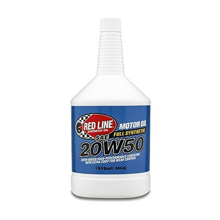 Vw Golf Oil - Red Line 12504 20W50 Synthetic Oil - 1 Quart Bottle (Pack of 12)