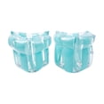 thumbnail image 2 of BingTong Striped Glitter Inflatable Swim Arm Floaties, Transparent Sequins Swimming Arm Bands, Buoyancy Water Float Sleeves for Kids Adults Pool Beach Water Play Blue, 2 of 7