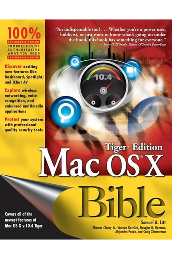 Pre-Owned Mac OS X Bible (Paperback) 0764579177 9780764579172