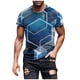 thumbnail image 1 of European And American Round Neck Casual Ethnic Style Retro Printed Short Sleeve T-shirt Top 2XL, 1 of 5