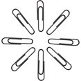 thumbnail image 3 of shiyou-Large Paper Clips, 2 Inch Black Paper Clip, 200 pcs Jumbo Paperclips, 3 of 4