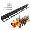 thumbnail image 4 of Heavy-Duty Wall-Mounted Tool Organizer - Metal Screwdriver Holder for Garage, Kitchen & Bathroom Storage, 4 of 10