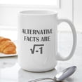 thumbnail image 6 of CafePress - Alternative Facts Large Mug - 15 oz Ceramic Large White Novelty Mug, 6 of 6