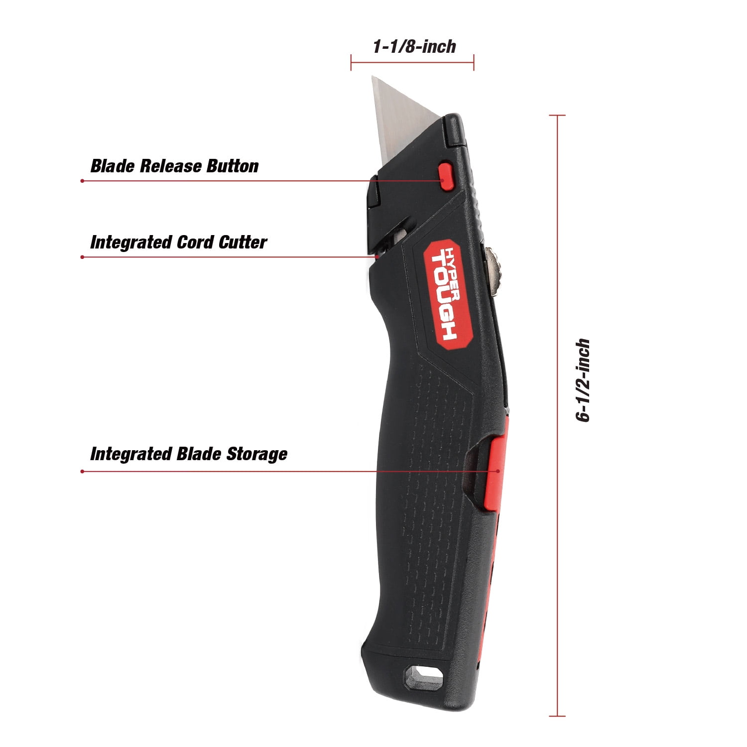 ハイパーナイフ Hyde Tools 55190 Leather Skiver Knife, 6-3/4