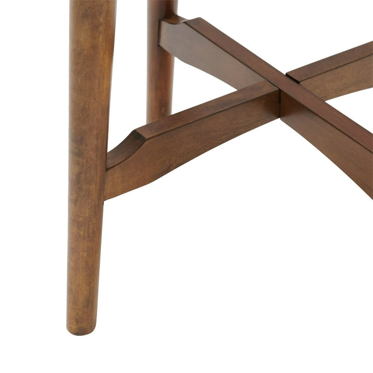 Belham Living James Round Mid Century Modern Marble Side Table